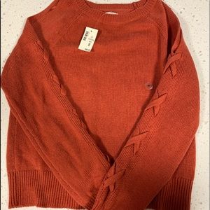 Rusty orange Aeropostale sweater.